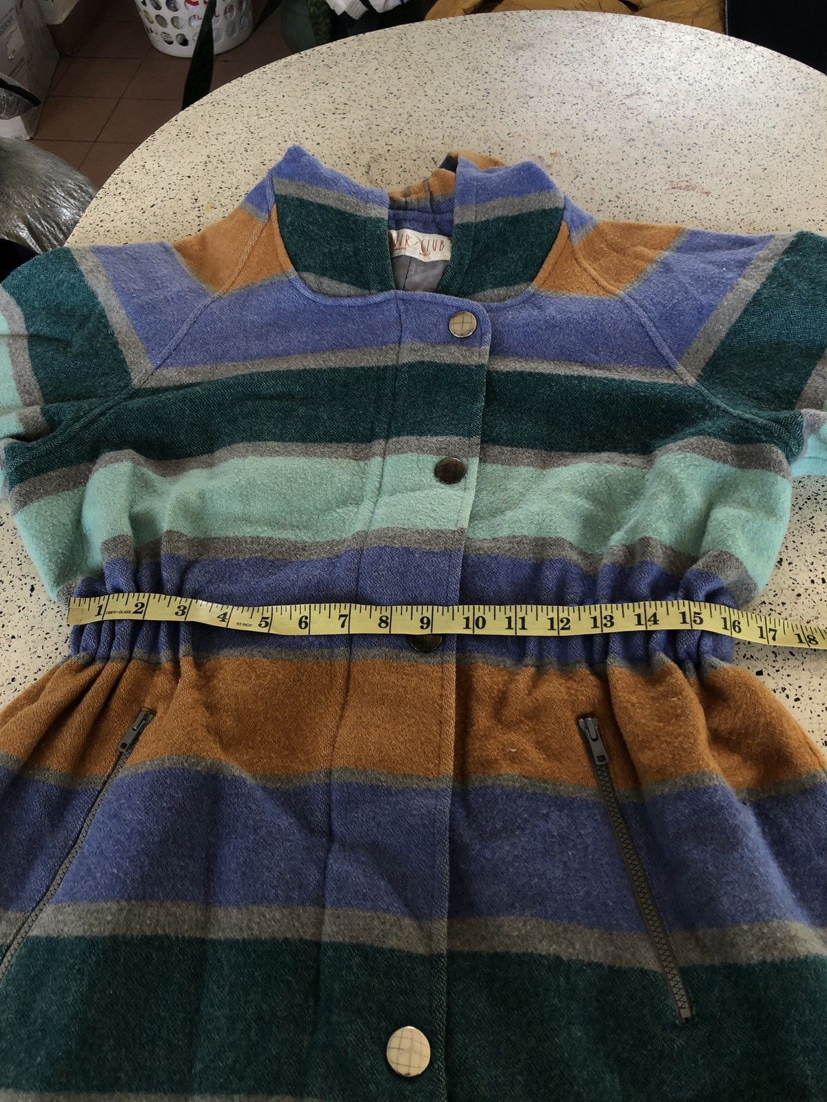 Art Comes First RIPAILLE COLTD LONG JACKET COLOURFUL RAINBOW COLOR Size US M / EU 48-50 / 2 - 14 Thumbnail