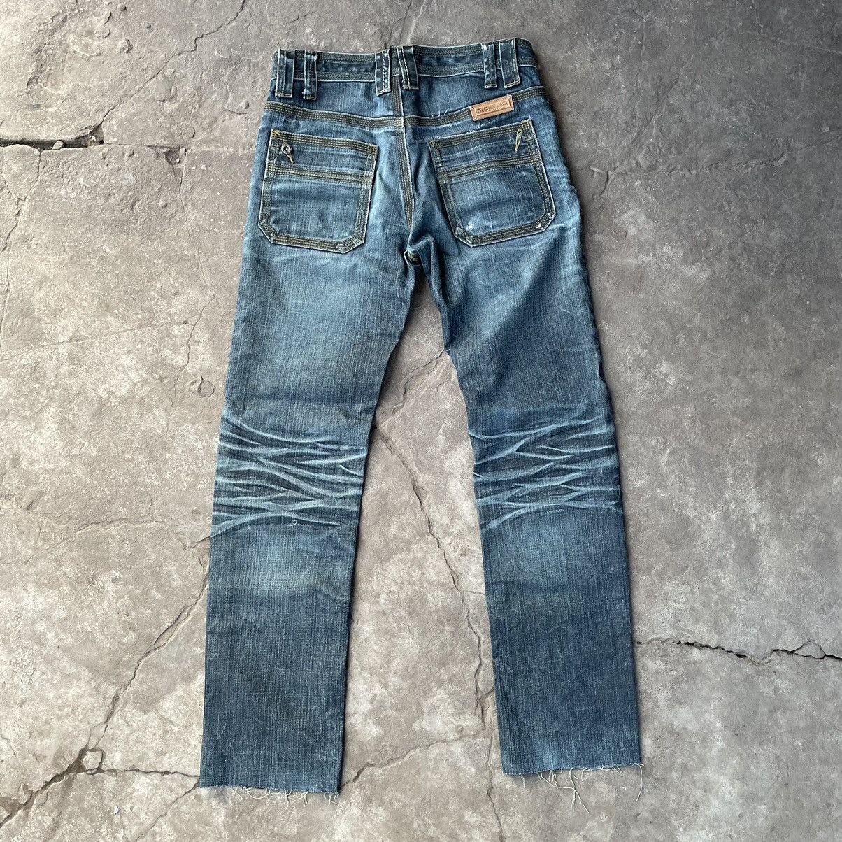Dolce & Gabbana Vintage Dolce&Gabbana Avant Garde Denim Jeans Pants Size 26" / US 2 / IT 38 - 2 Thumbnail