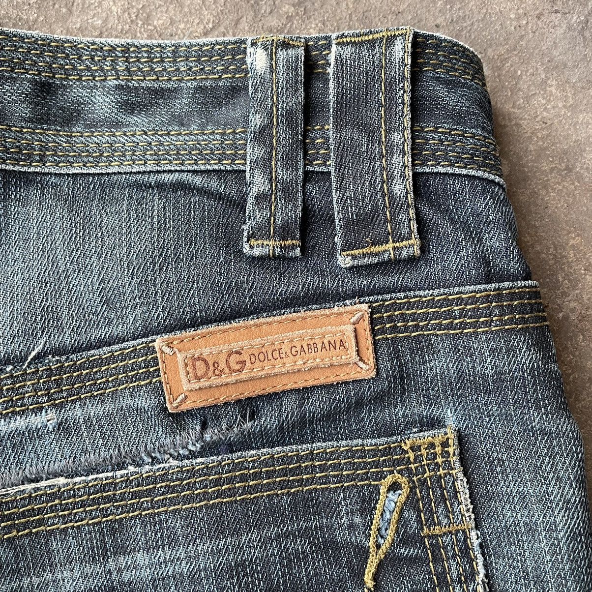Dolce & Gabbana Vintage Dolce&Gabbana Avant Garde Denim Jeans Pants Size 26" / US 2 / IT 38 - 6 Thumbnail
