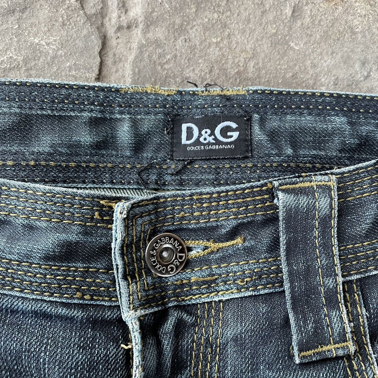Dolce & Gabbana Vintage Dolce&Gabbana Avant Garde Denim Jeans Pants Size 26" / US 2 / IT 38 - 7 Thumbnail