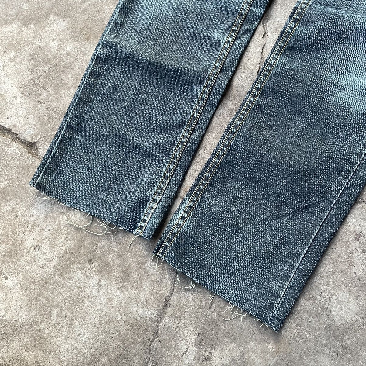 Dolce & Gabbana Vintage Dolce&Gabbana Avant Garde Denim Jeans Pants Size 26" / US 2 / IT 38 - 10 Thumbnail