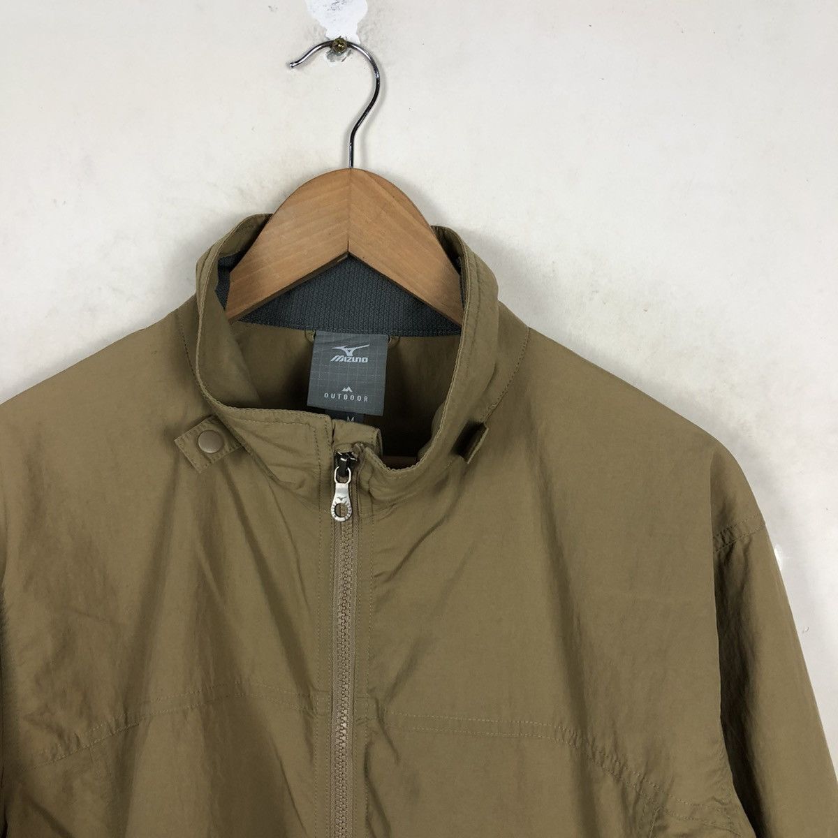 Japanese Brand MIZUNO WINDBREAKER ZIPPER JACKET Size US M / EU 48-50 / 2 - 2 Thumbnail