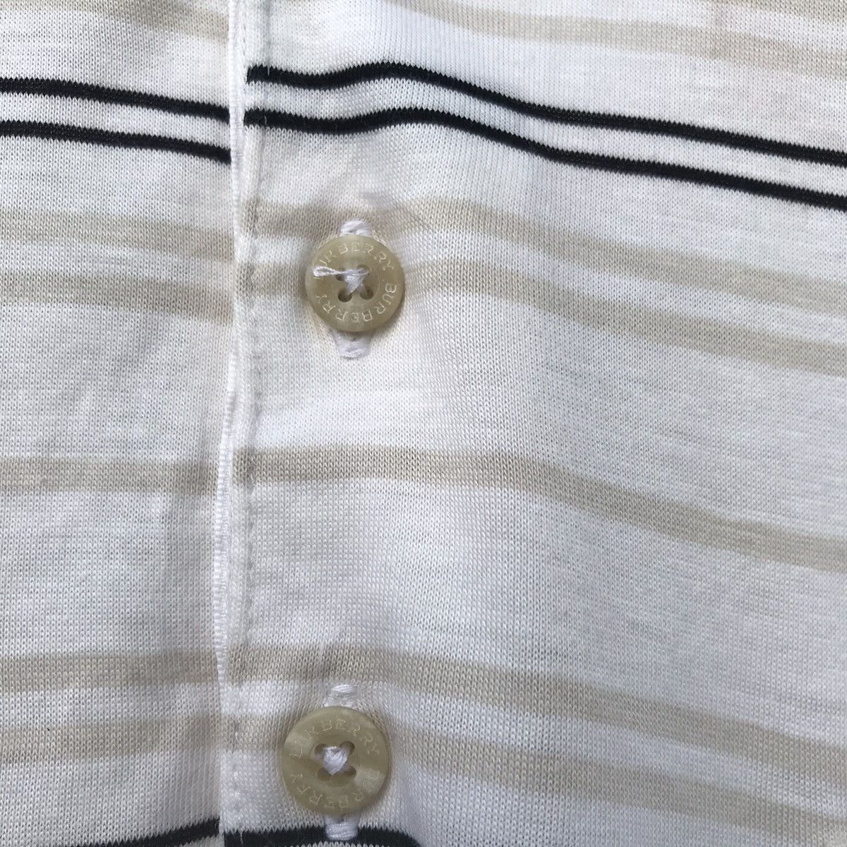 Burberry 💥LAST DROP BEFORE GONE💥Burberry Polo Stripe Nice Design Size US M / EU 48-50 / 2 - 13 Thumbnail