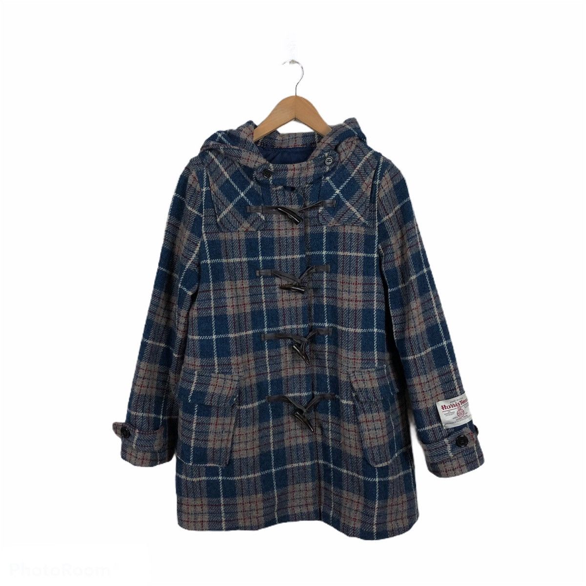 Harris Tweed HARRIS TWEED WOOL JACKET TARTAN DESIGN Size US S / EU 44-46 / 1 - 1 Thumbnail