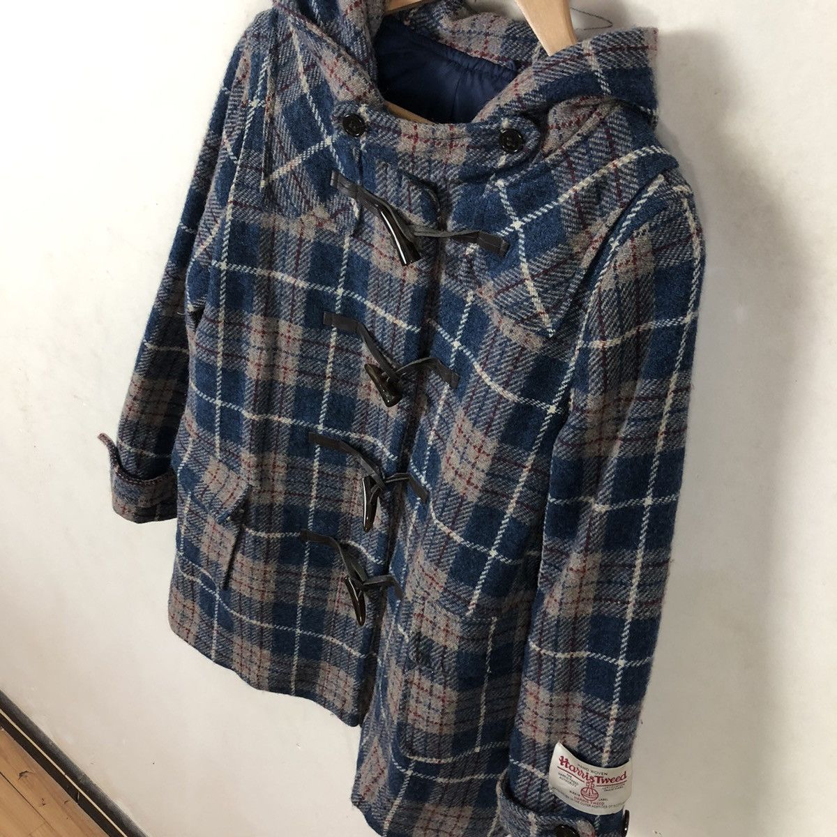 Harris Tweed HARRIS TWEED WOOL JACKET TARTAN DESIGN Size US S / EU 44-46 / 1 - 4 Thumbnail