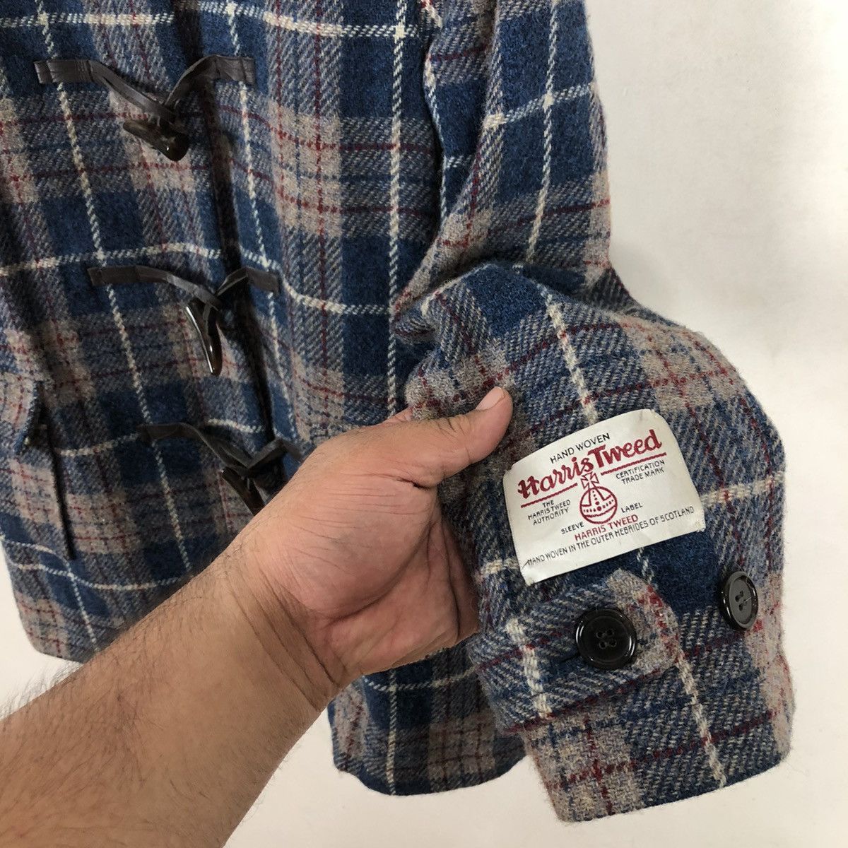 Harris Tweed HARRIS TWEED WOOL JACKET TARTAN DESIGN Size US S / EU 44-46 / 1 - 5 Thumbnail
