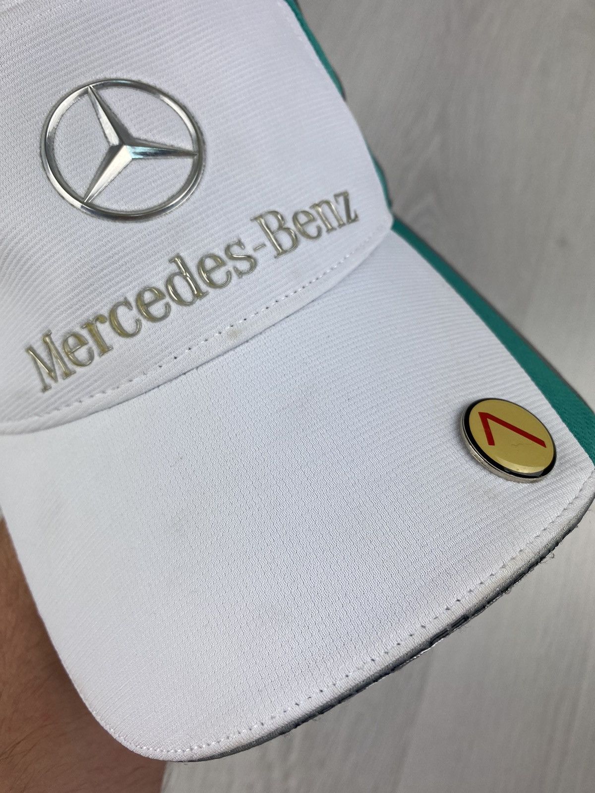 Mercedes-Benz Vintage Mercedes Benz McLaren Cap Hat BMW Honda Audi Jaguar Size ONE SIZE - 6 Thumbnail