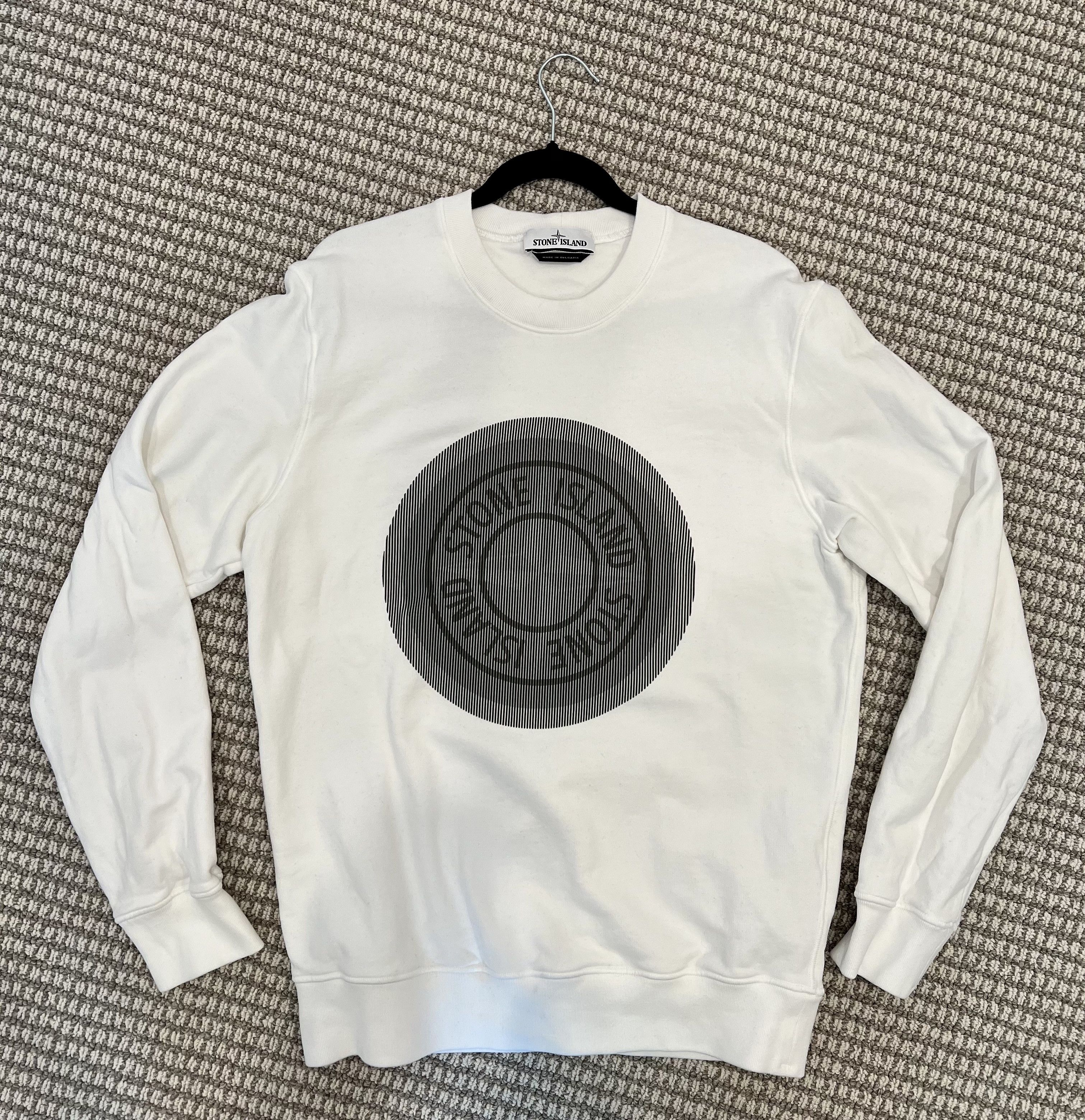 Stone Island 63086 'LENTICULAR ONE' PRINT Sweatshirt Size US L / EU 52-54 / 3 - 1 Thumbnail