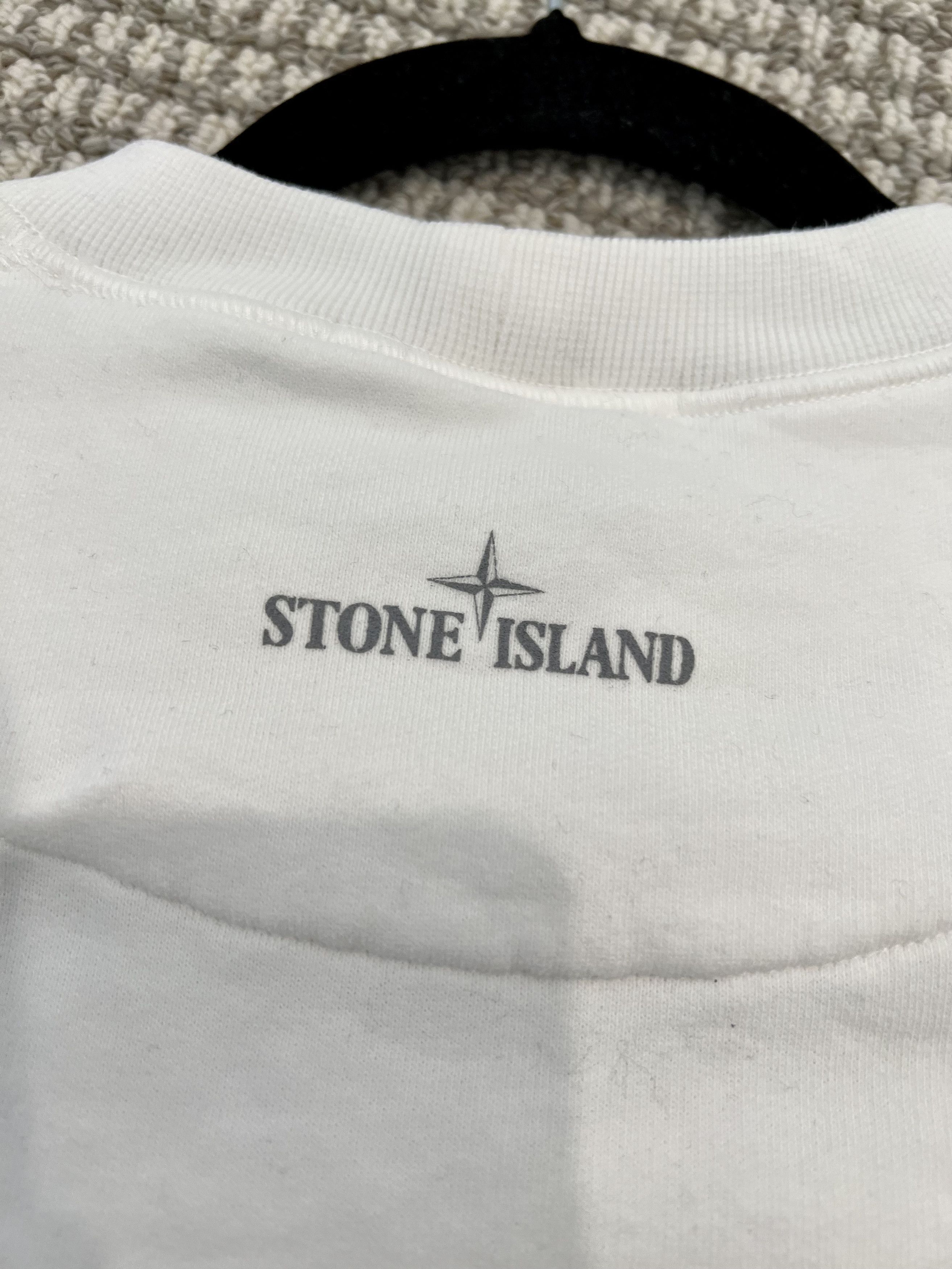 Stone Island 63086 'LENTICULAR ONE' PRINT Sweatshirt Size US L / EU 52-54 / 3 - 6 Thumbnail