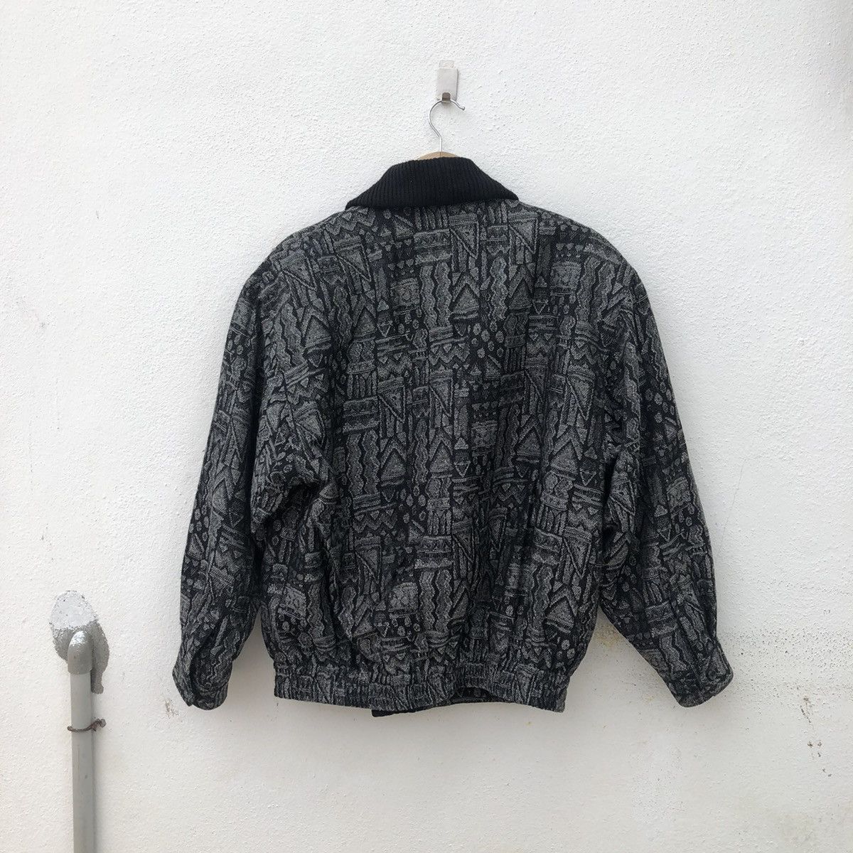 Japanese Brand VINTAGE BOMBER STYLE JACKET CIMCA NAVAJO DESIGN Size US L / EU 52-54 / 3 - 8 Thumbnail