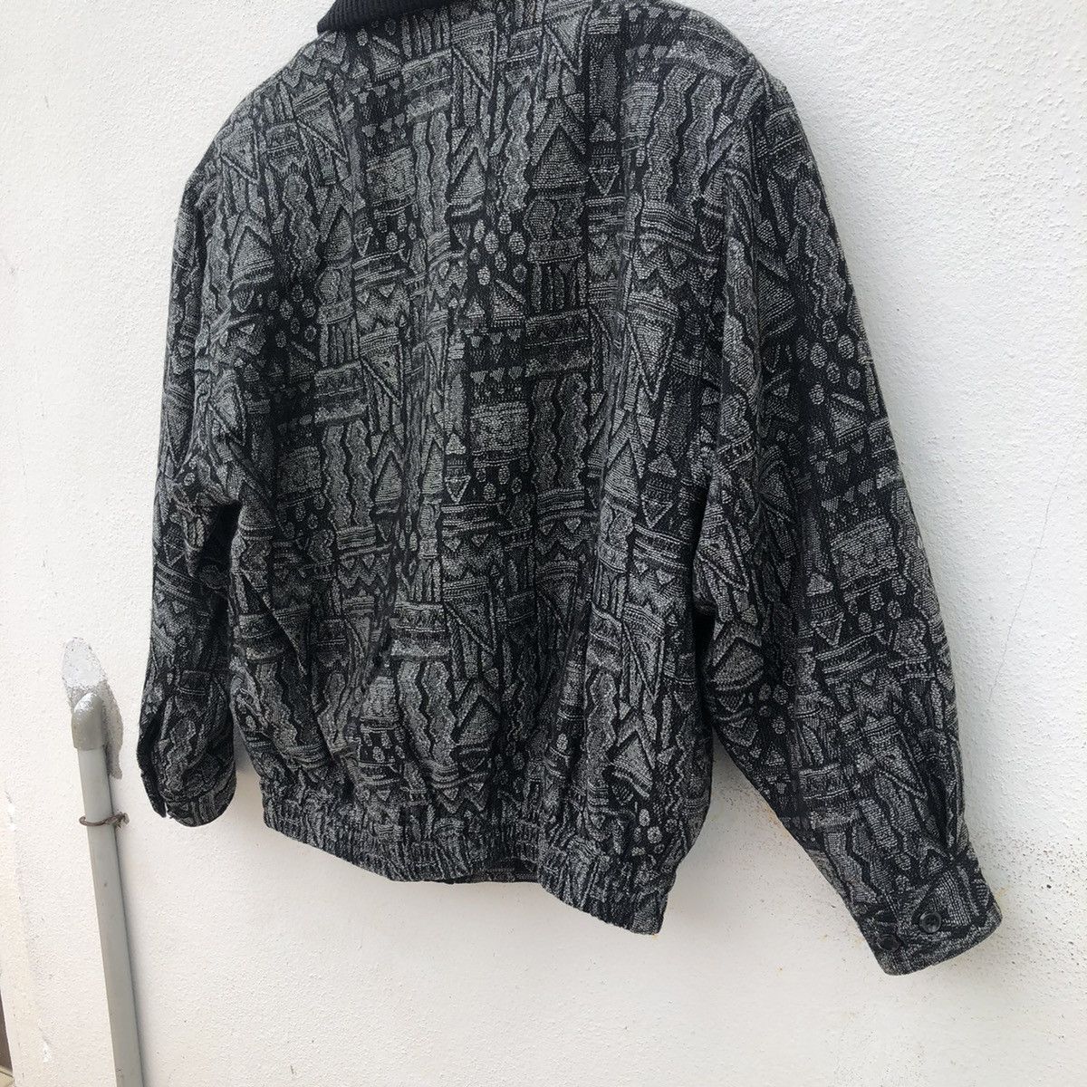 Japanese Brand VINTAGE BOMBER STYLE JACKET CIMCA NAVAJO DESIGN Size US L / EU 52-54 / 3 - 9 Thumbnail