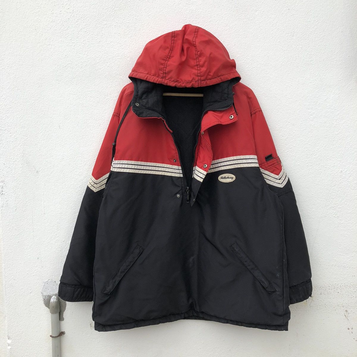 Vintage VINTAGE BILLABONG SINCE 1973 ZIPPER JACKET RARE COLOUR Size US L / EU 52-54 / 3 - 11 Thumbnail