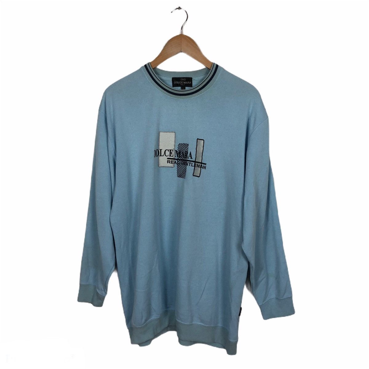 Japanese Brand SWEATSHIRT DOLCE MARA ITALY BIG LOGO Size US L / EU 52-54 / 3 - 1 Thumbnail
