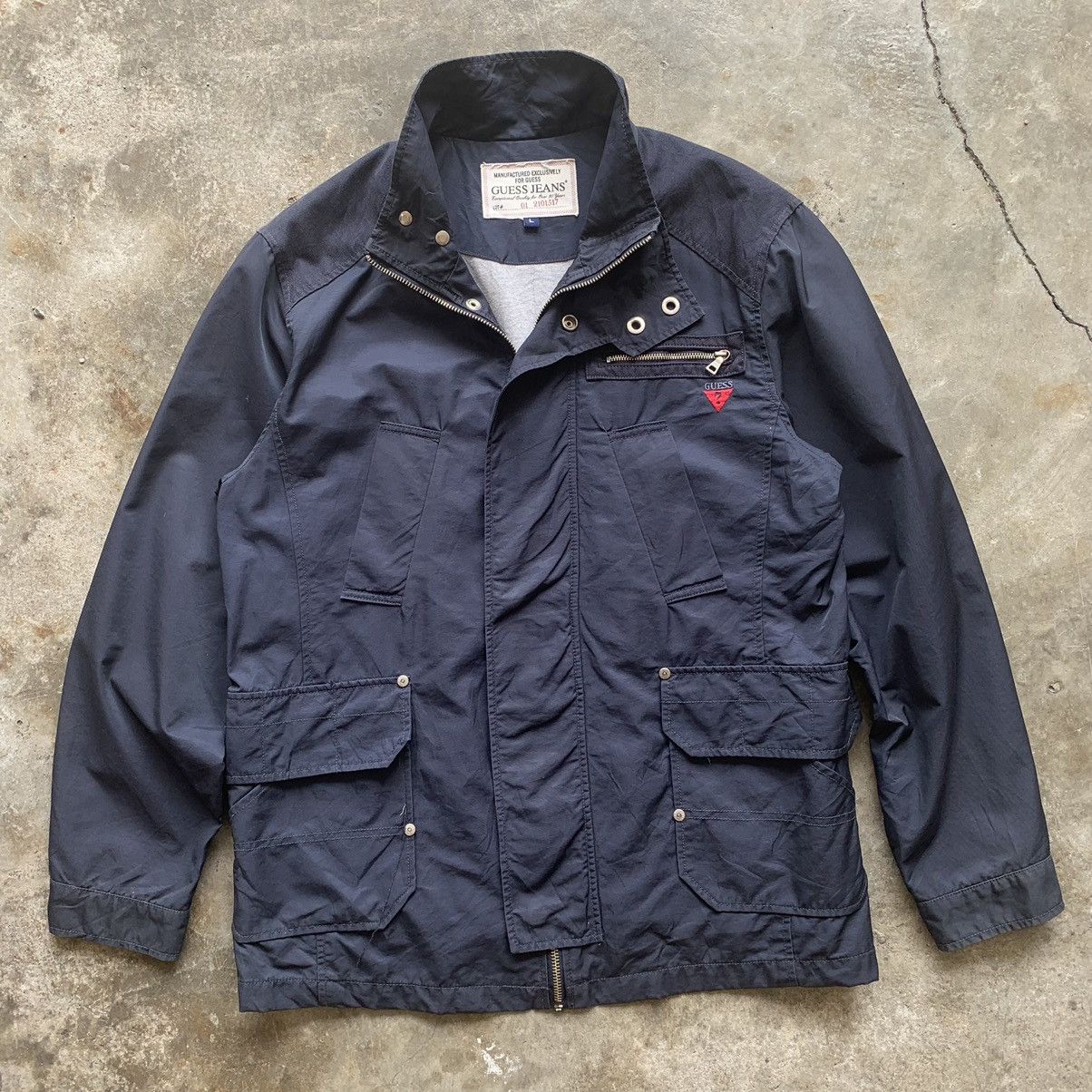 Guess Guess light zipper jacket Size US L / EU 52-54 / 3 - 3 Thumbnail