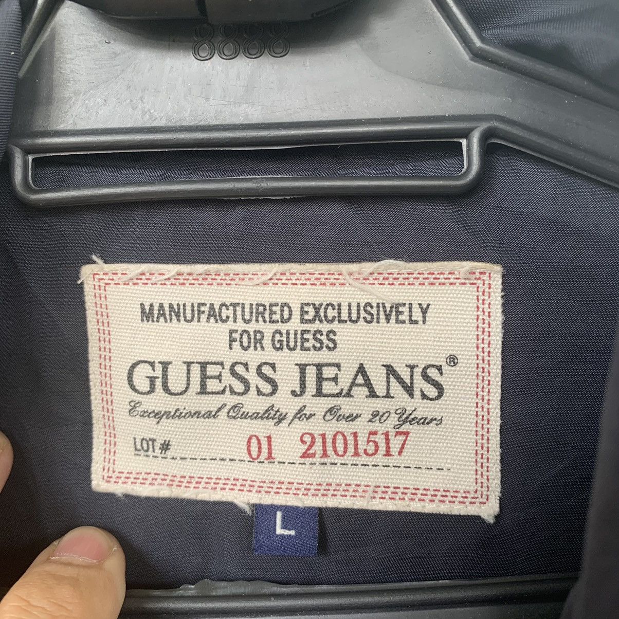 Guess Guess light zipper jacket Size US L / EU 52-54 / 3 - 5 Thumbnail