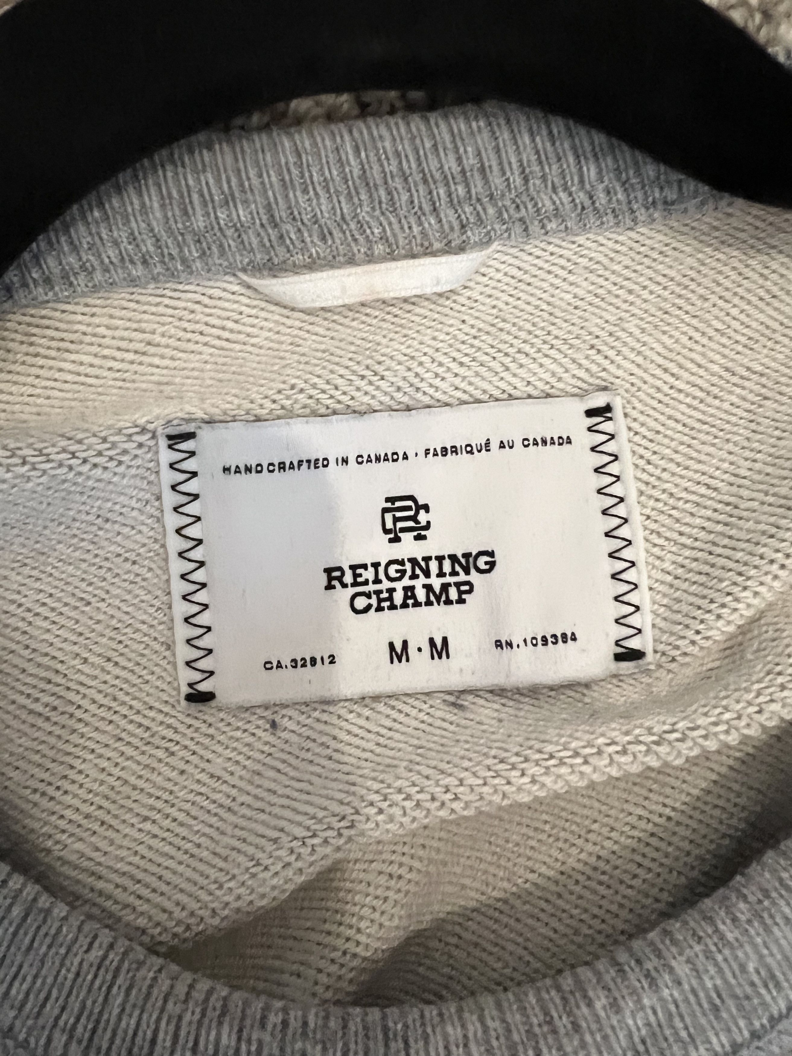 Reigning Champ Midweight Terry Crewneck Sweatshirt Size US M / EU 48-50 / 2 - 3 Thumbnail