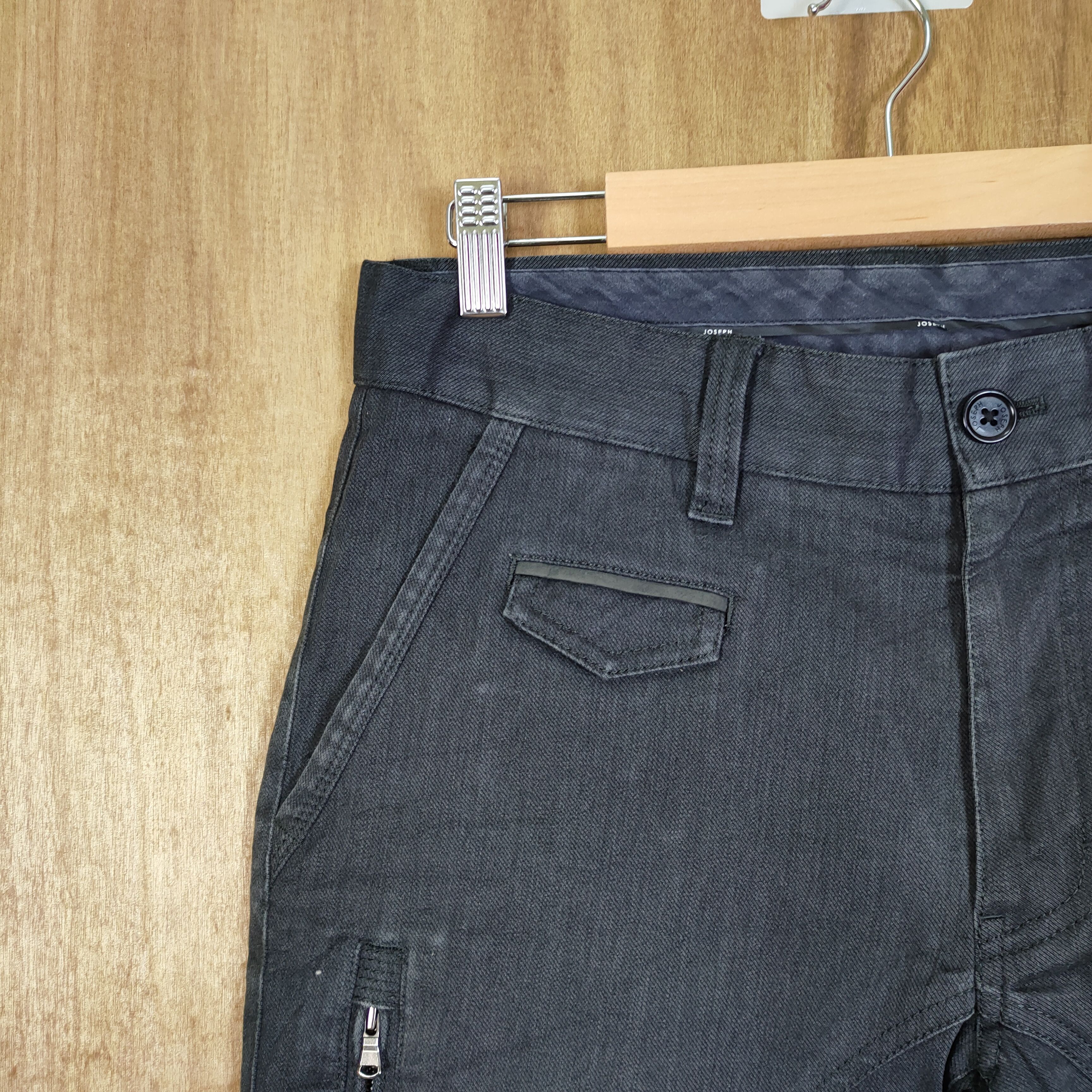 JOSEPH HOMME × Japanese Brand JOSEPH HOMME BLACK CARGO PANTS MULTIPOCKET TACTICAL Size US 30 / EU 46 - 5 Thumbnail