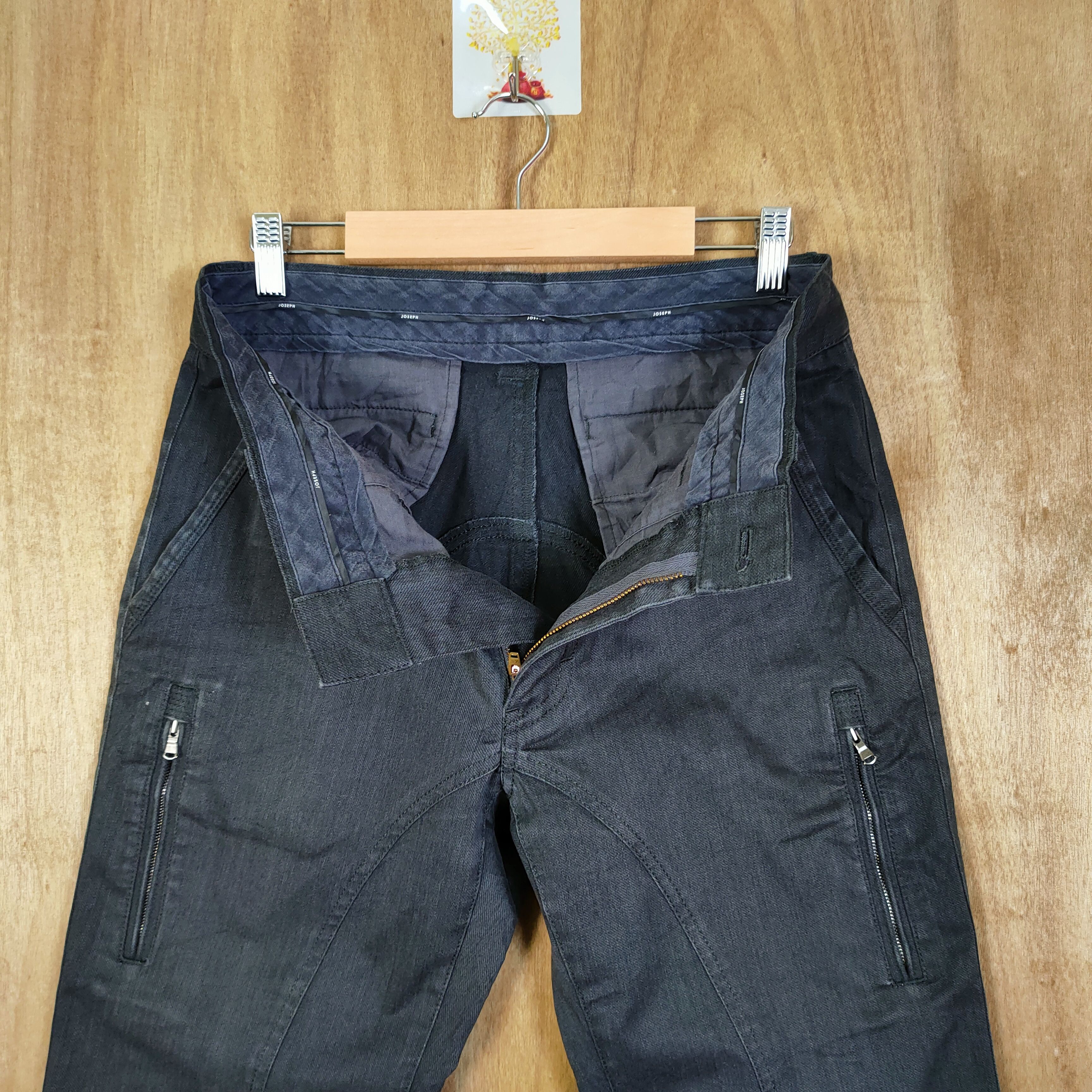 JOSEPH HOMME × Japanese Brand JOSEPH HOMME BLACK CARGO PANTS MULTIPOCKET TACTICAL Size US 30 / EU 46 - 11 Thumbnail