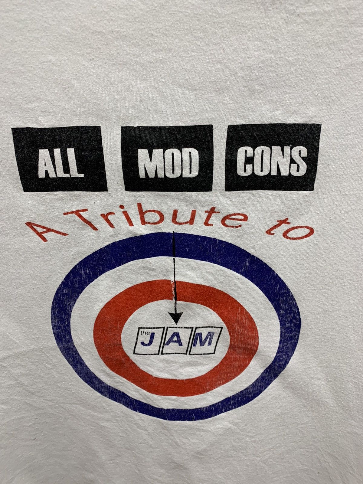 Vintage The Jam a tribute to all mod cons screen stars 1996 t-shirt Size US XL / EU 56 / 4 - 2 Thumbnail