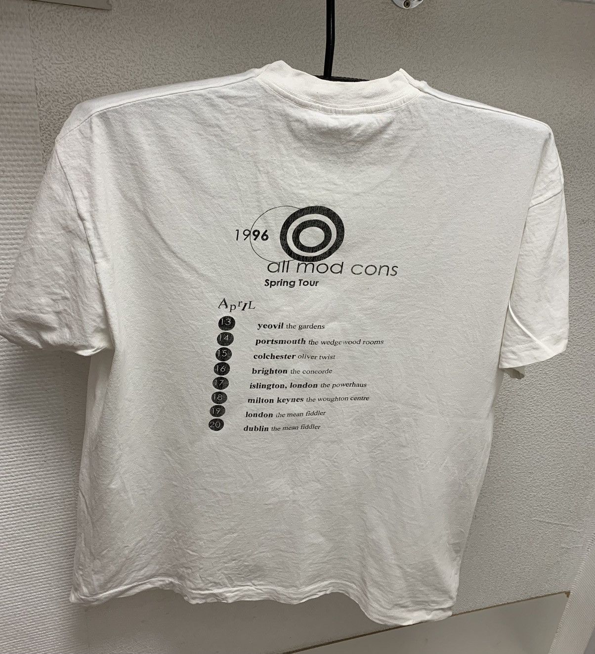 Vintage The Jam a tribute to all mod cons screen stars 1996 t-shirt Size US XL / EU 56 / 4 - 3 Thumbnail
