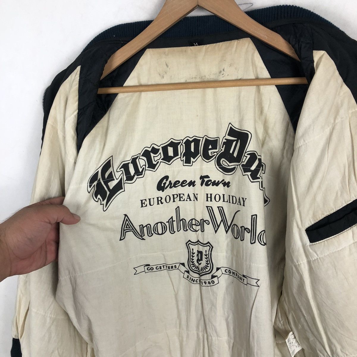 Japanese Brand EUROPEDUKE BOMBER JACKET Size US M / EU 48-50 / 2 - 11 Thumbnail