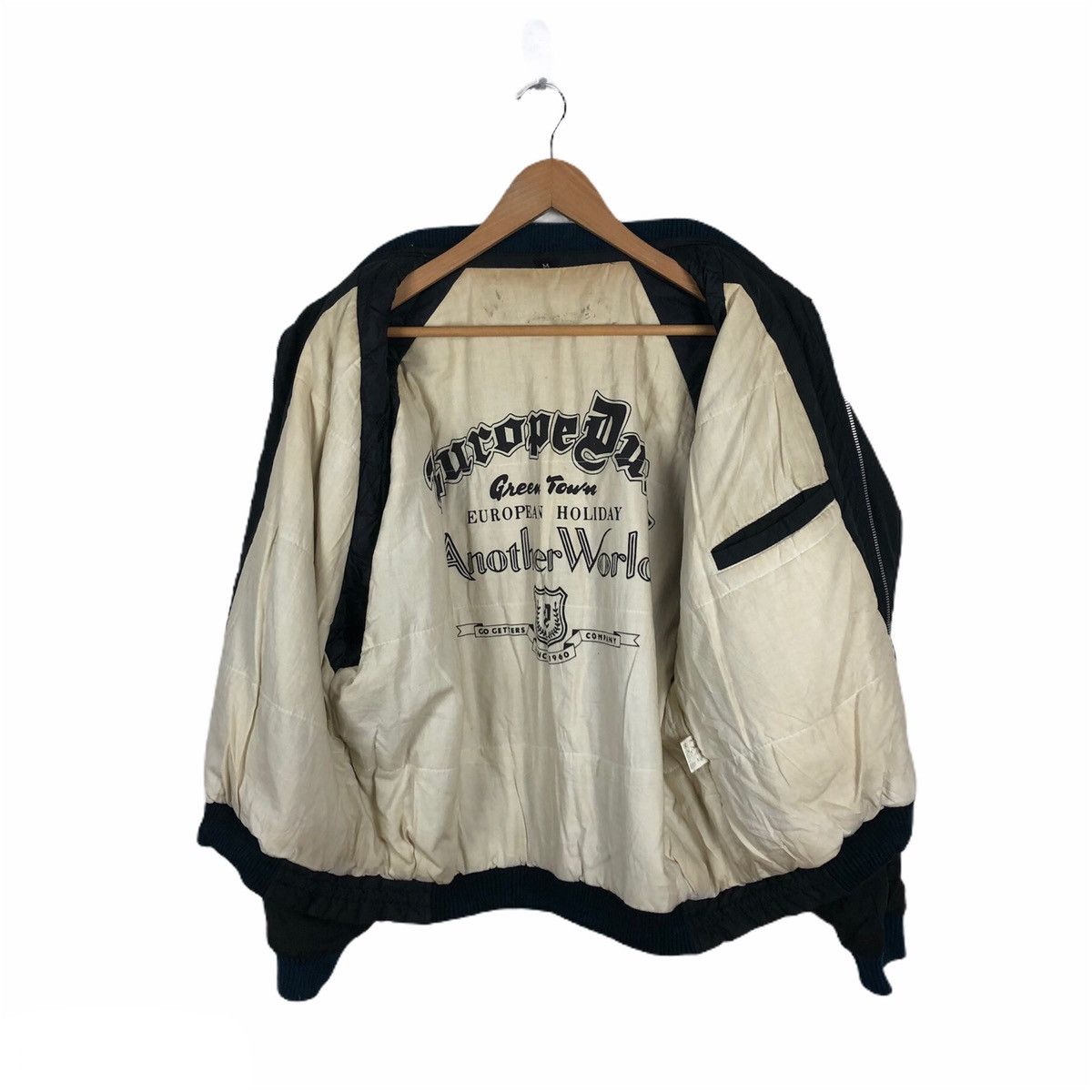 Japanese Brand EUROPEDUKE BOMBER JACKET Size US M / EU 48-50 / 2 - 2 Thumbnail