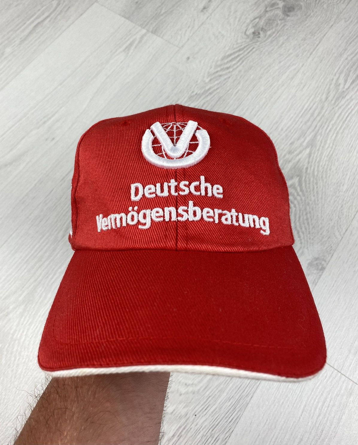 Vintage Ferrari Michael Schumacher Cap Hat BMW Jaguar Size ONE SIZE - 1 Thumbnail
