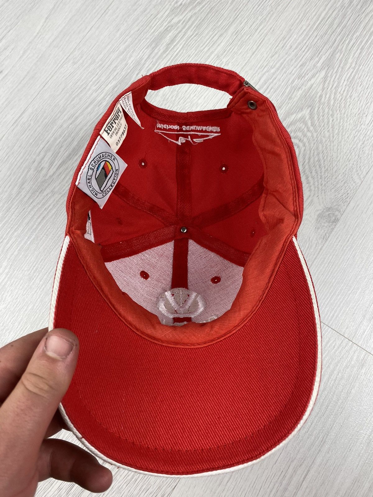 Vintage Ferrari Michael Schumacher Cap Hat BMW Jaguar Size ONE SIZE - 5 Thumbnail