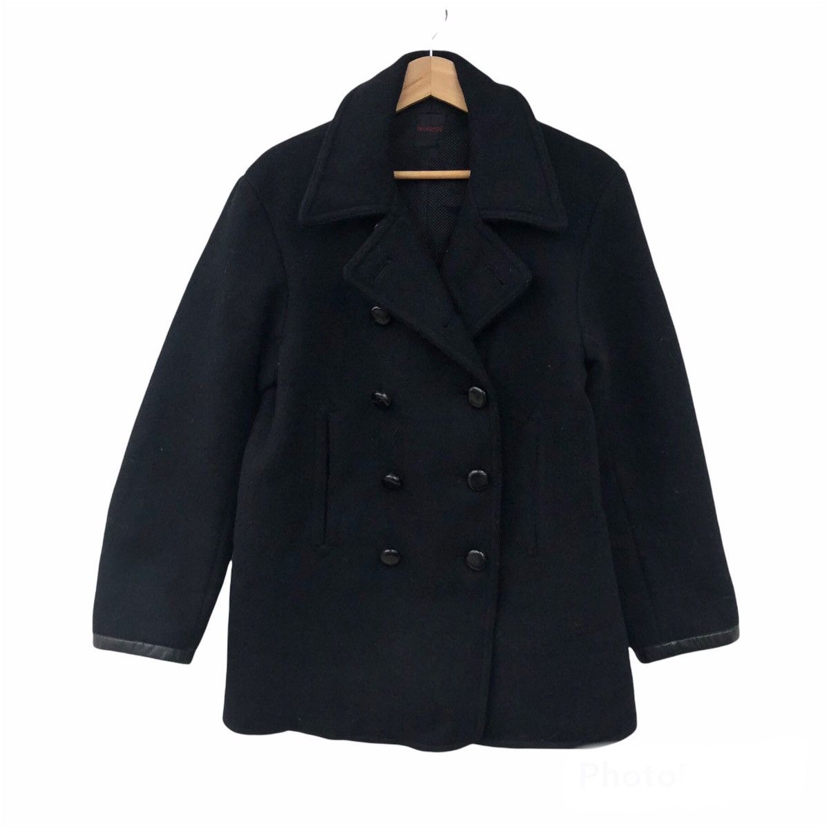 DOUBLE BREAST WOOL JACKET COCK SURE MADE IN JAPAN