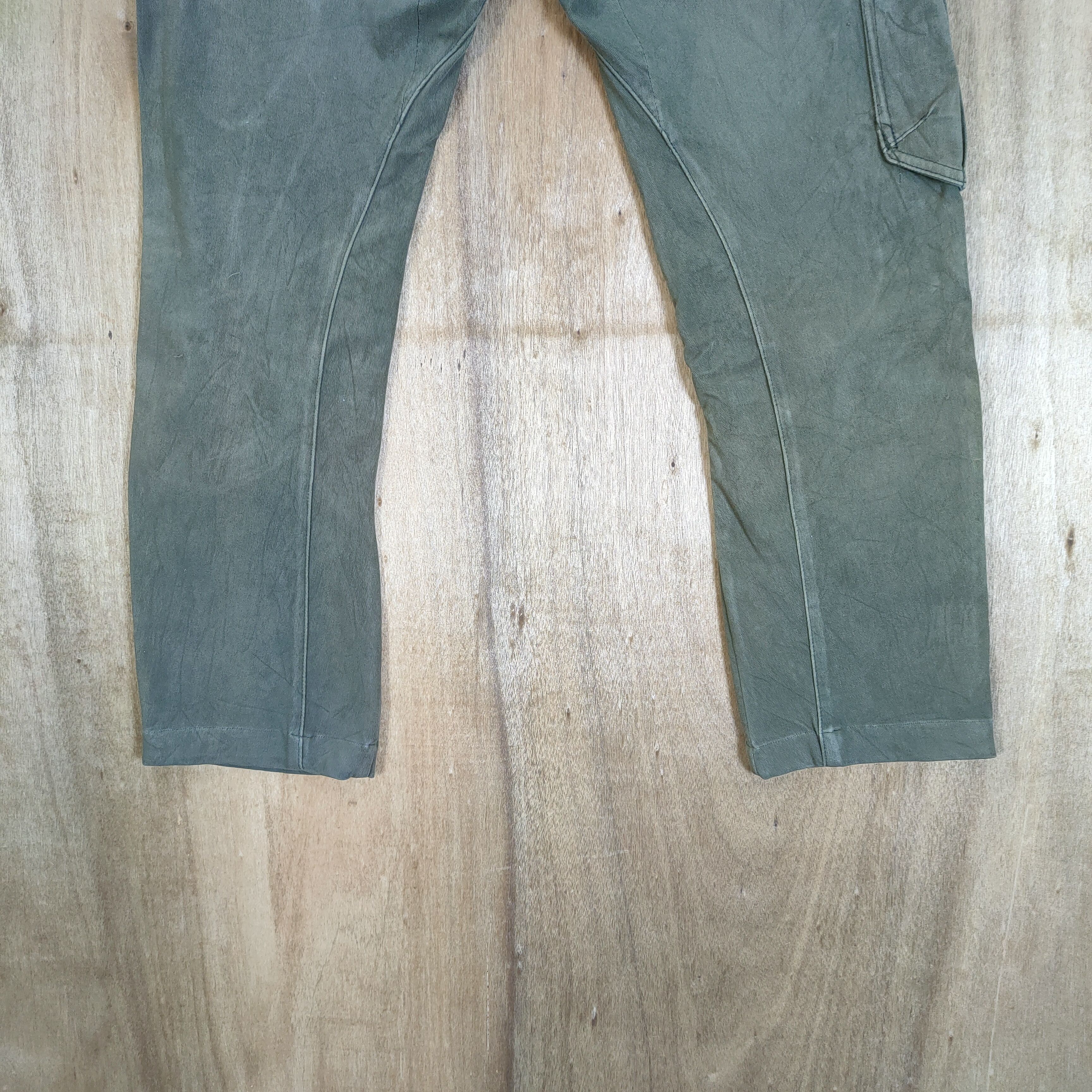 Japanese Brand VINTAGE JAPANESE BRAND FADED CARGO PANTS Size US 30 / EU 46 - 9 Thumbnail