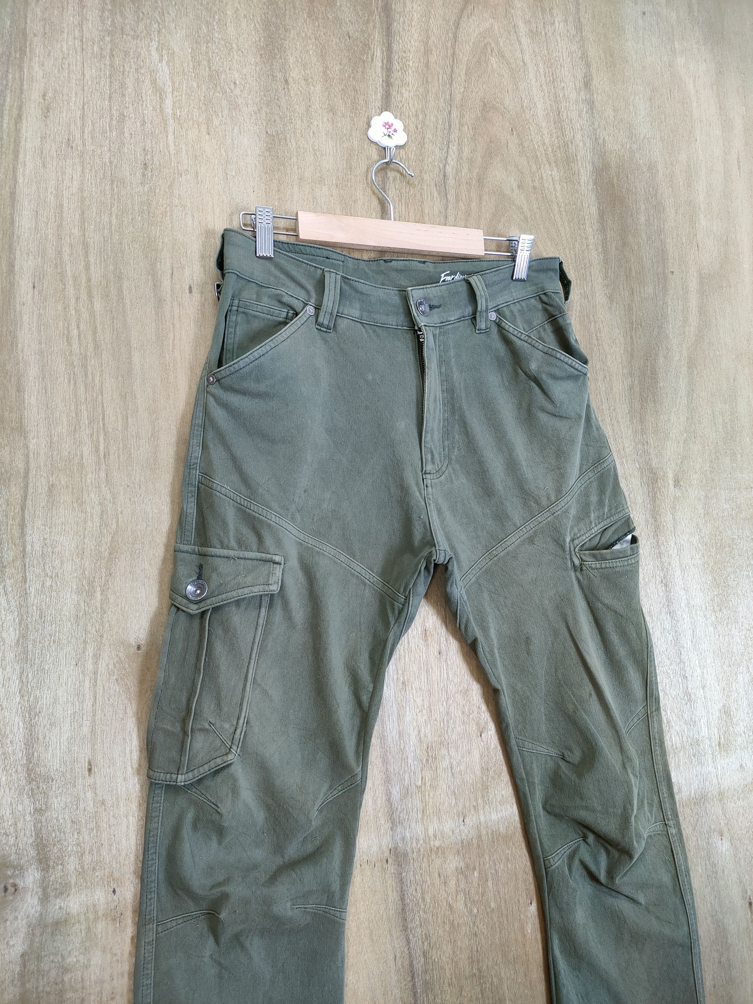 Japanese Brand VINTAGE JAPANESE BRAND FADED CARGO PANTS Size US 30 / EU 46 - 7 Thumbnail