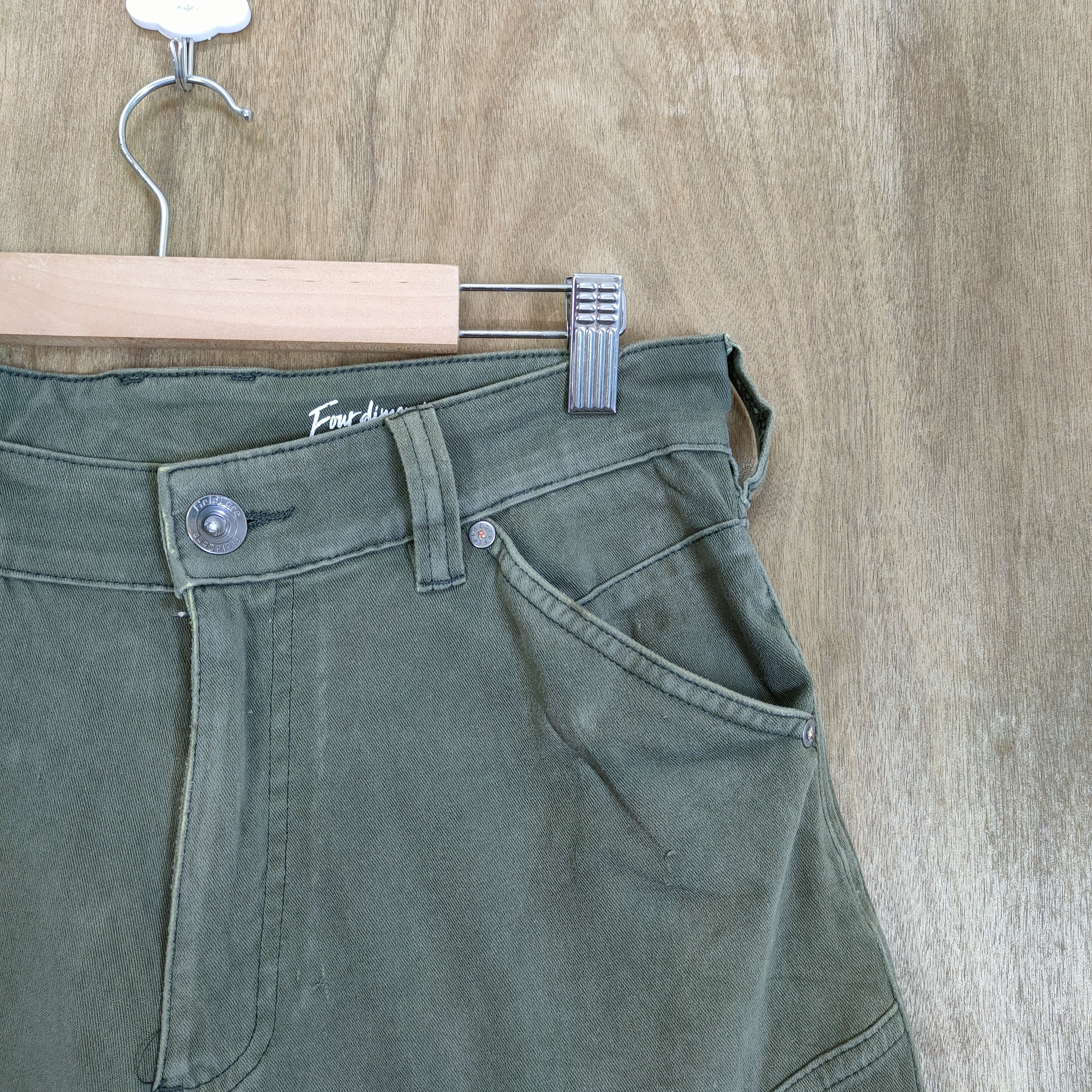 Japanese Brand VINTAGE JAPANESE BRAND FADED CARGO PANTS Size US 30 / EU 46 - 6 Thumbnail