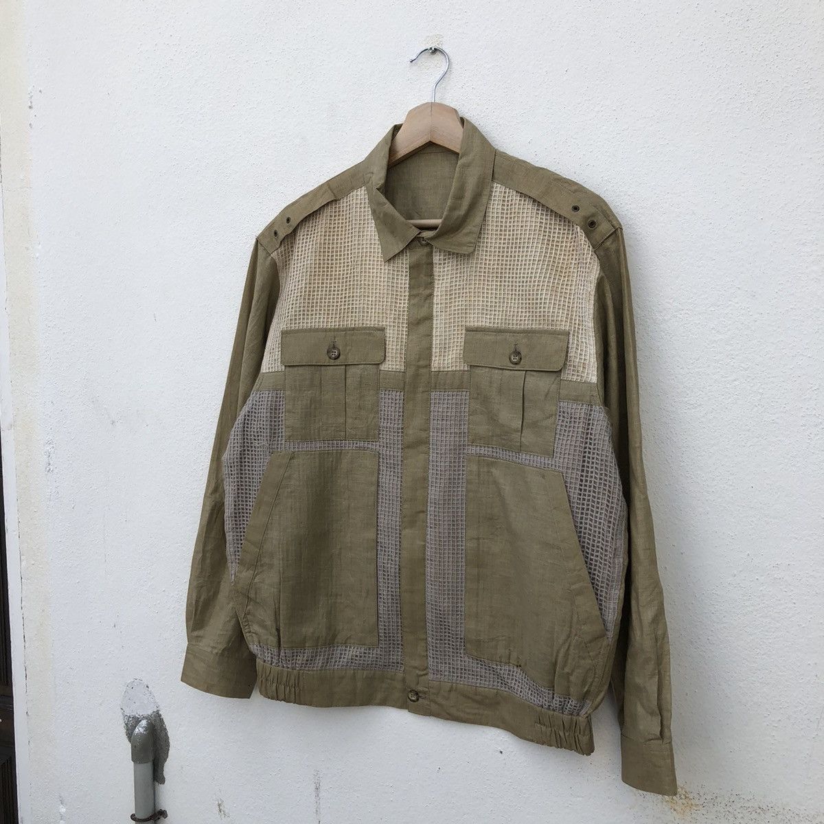 Japanese Brand RAPIDA COLLECTIONS PATCH WORK JACKET INSPIRED BY KAPITAL Size US L / EU 52-54 / 3 - 3 Thumbnail