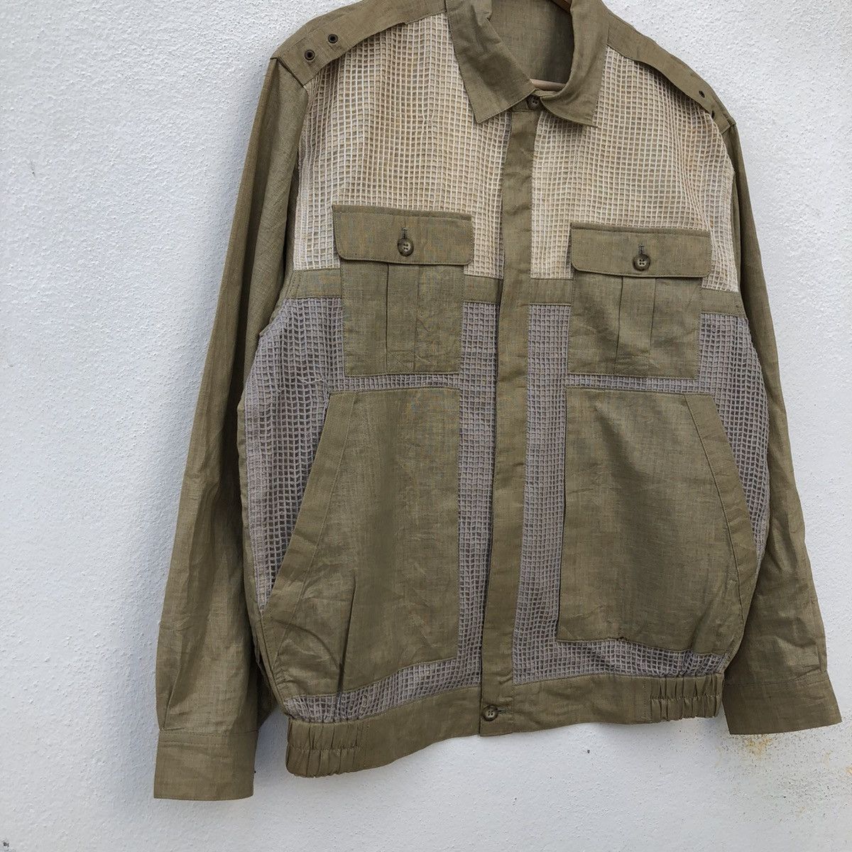 Japanese Brand RAPIDA COLLECTIONS PATCH WORK JACKET INSPIRED BY KAPITAL Size US L / EU 52-54 / 3 - 6 Thumbnail