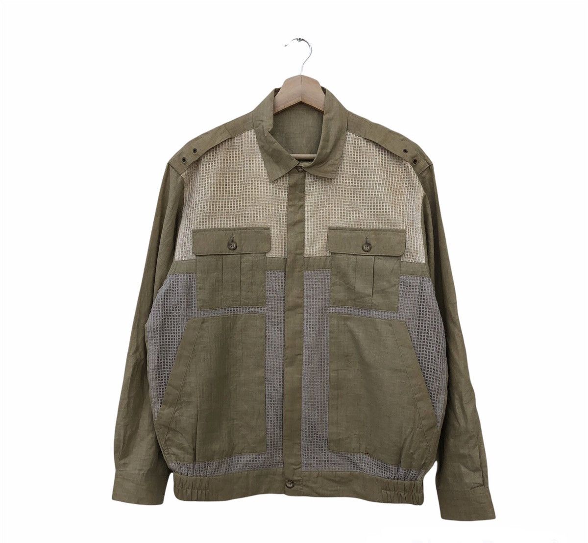 Japanese Brand RAPIDA COLLECTIONS PATCH WORK JACKET INSPIRED BY KAPITAL Size US L / EU 52-54 / 3 - 1 Thumbnail