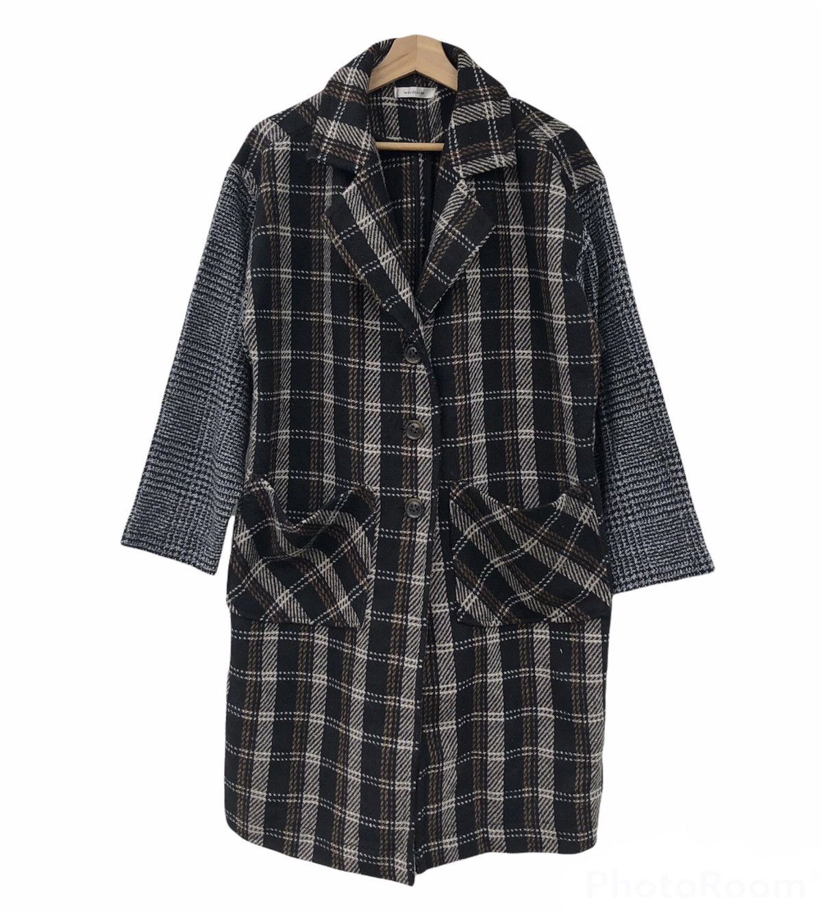 Japanese Brand PATCHWORK DESIGN LONG JACKET JAPANESE BRAND Size US M / EU 48-50 / 2 - 1 Thumbnail