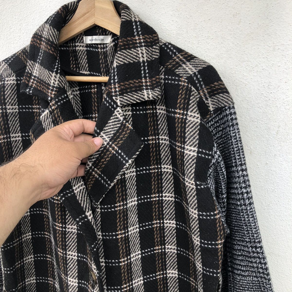 Japanese Brand PATCHWORK DESIGN LONG JACKET JAPANESE BRAND Size US M / EU 48-50 / 2 - 3 Thumbnail
