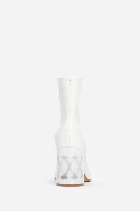 Maison Margiela Maison Margiela White Tabi Hologram XXX boots Size US 10 / IT 40 - 4 Thumbnail