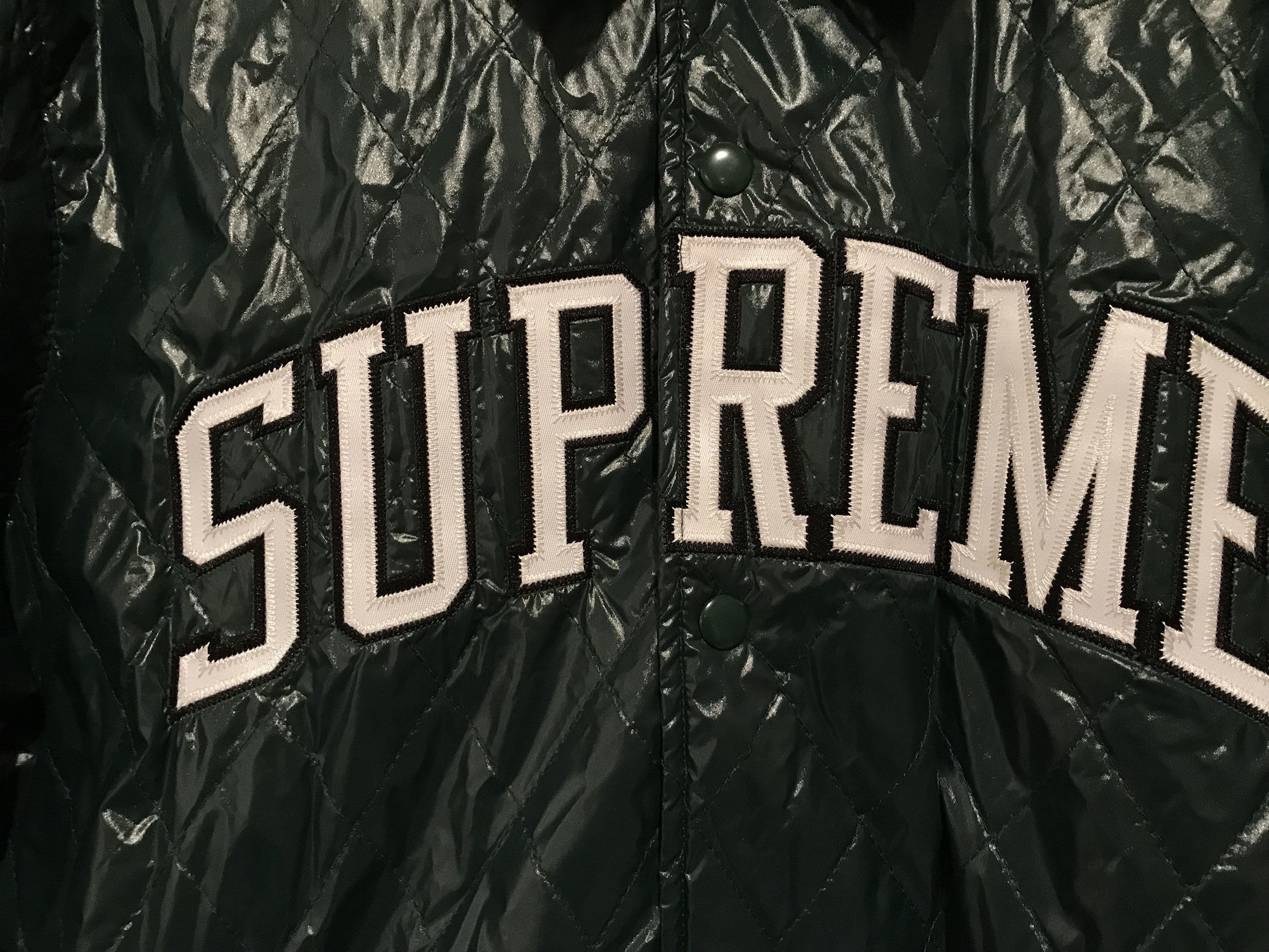 Supreme Supreme Quilted Coaches Jacket | Grailed