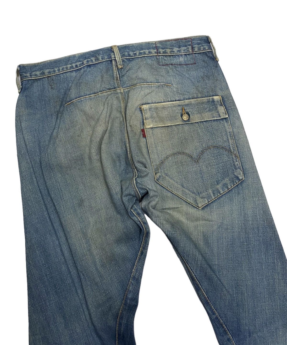 Engineered Garments × Levi's 🔥RUSTY TWISTED LEG LEVIS R DISTRESSED DENIM JEANS Size US 32 / EU 48 - 5 Thumbnail