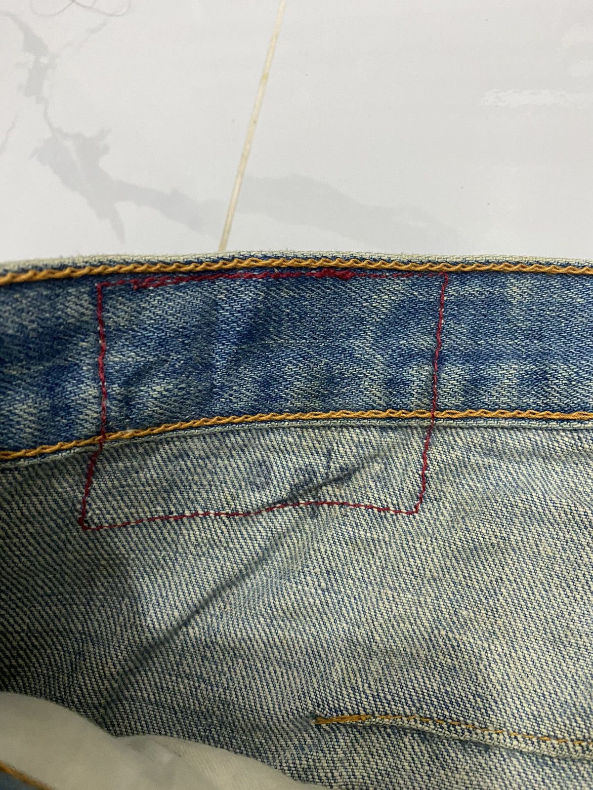 Engineered Garments × Levi's 🔥RUSTY TWISTED LEG LEVIS R DISTRESSED DENIM JEANS Size US 32 / EU 48 - 12 Thumbnail
