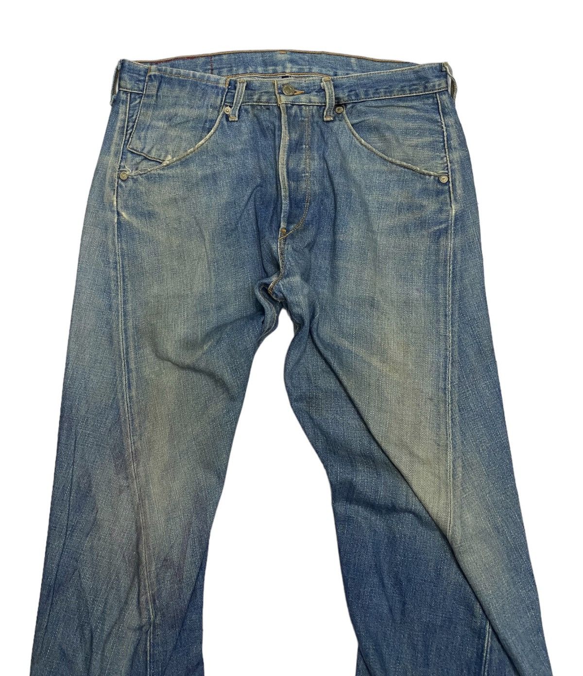 Engineered Garments × Levi's 🔥RUSTY TWISTED LEG LEVIS R DISTRESSED DENIM JEANS Size US 32 / EU 48 - 3 Thumbnail
