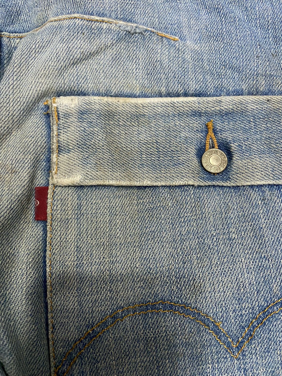 Engineered Garments × Levi's 🔥RUSTY TWISTED LEG LEVIS R DISTRESSED DENIM JEANS Size US 32 / EU 48 - 11 Thumbnail