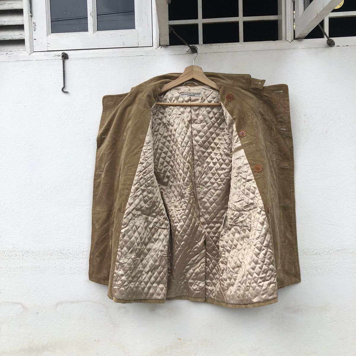 Katharine Hamnett London KATHARINE HAMNETT LONDON CORDUROY JACKET MADE IN JAPAN Size US M / EU 48-50 / 2 - 10 Thumbnail