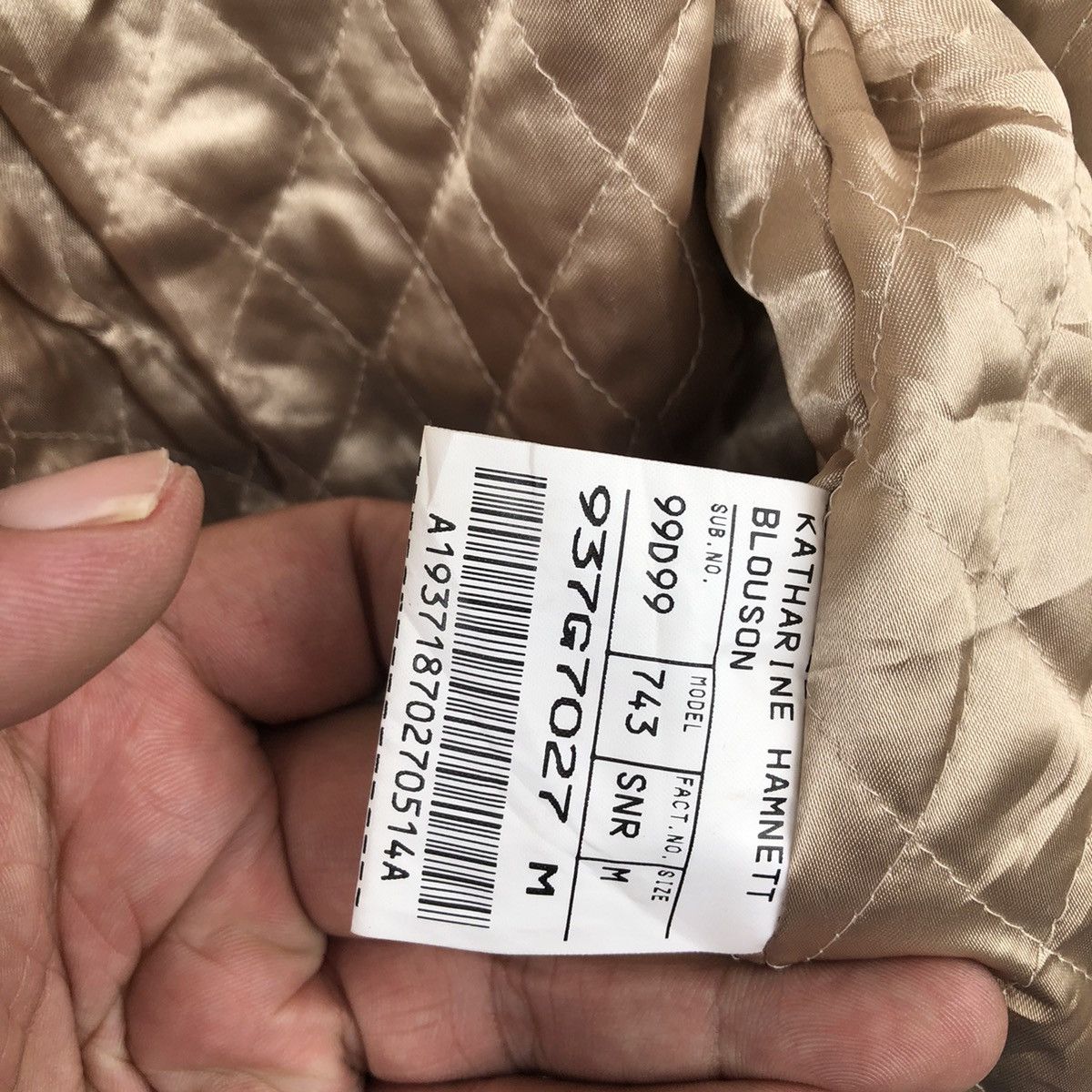 Katharine Hamnett London KATHARINE HAMNETT LONDON CORDUROY JACKET MADE IN JAPAN Size US M / EU 48-50 / 2 - 13 Thumbnail