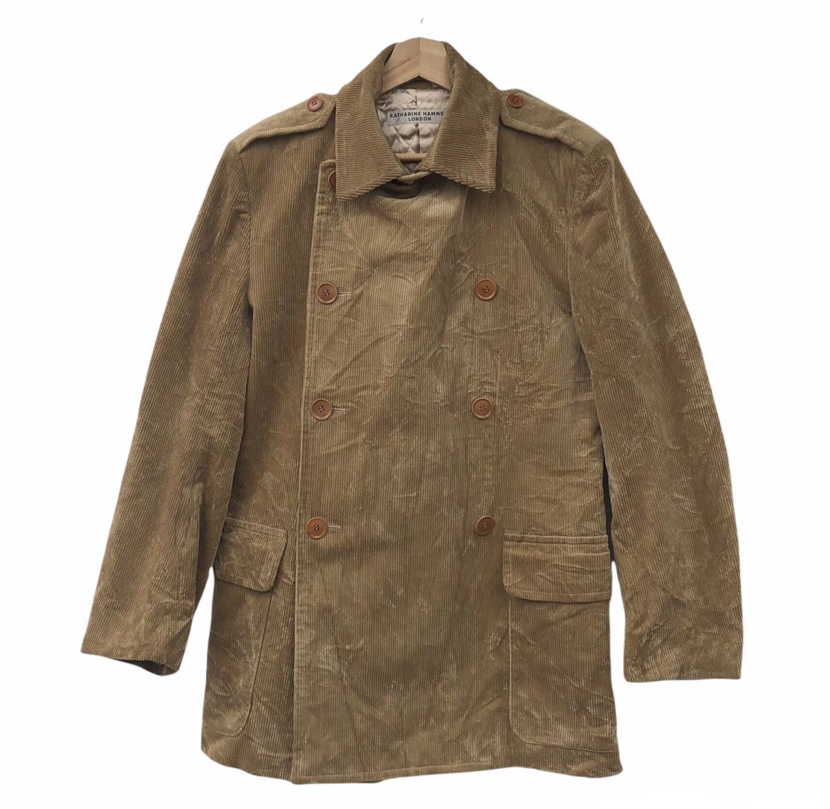 Katharine Hamnett London KATHARINE HAMNETT LONDON CORDUROY JACKET MADE IN JAPAN Size US M / EU 48-50 / 2 - 1 Thumbnail