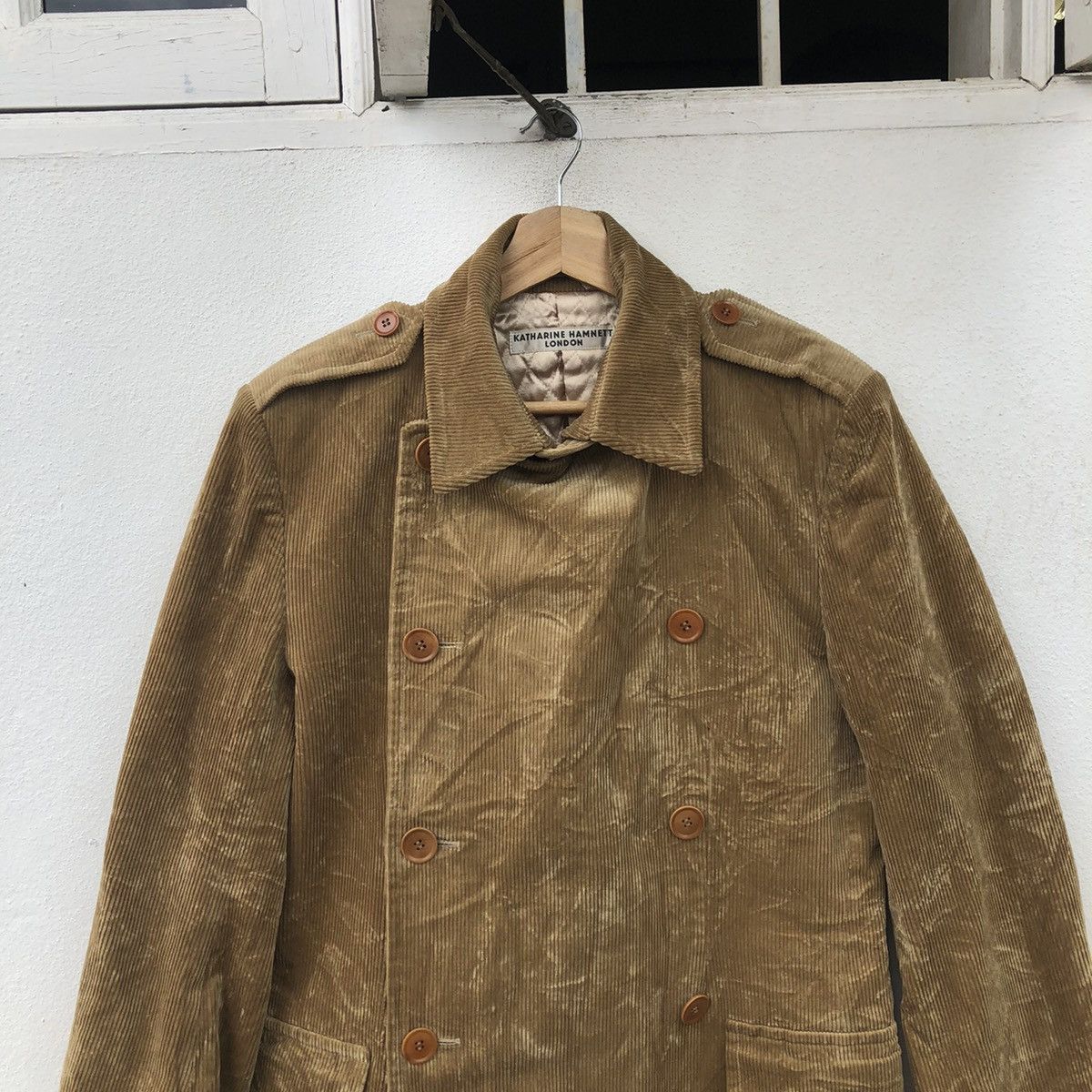 Katharine Hamnett London KATHARINE HAMNETT LONDON CORDUROY JACKET MADE IN JAPAN Size US M / EU 48-50 / 2 - 3 Thumbnail