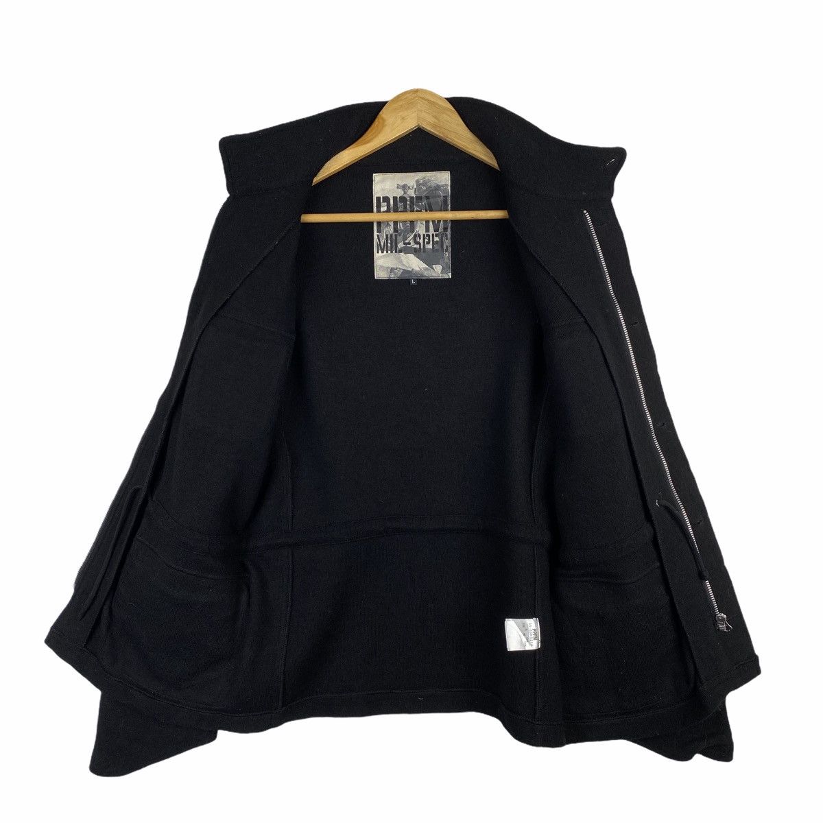 Japanese Brand × PPFM PPFM WORKWEAR MILITARY ARMY DESIGN WOOL SWEATER JACKET Size US S / EU 44-46 / 1 - 3 Thumbnail