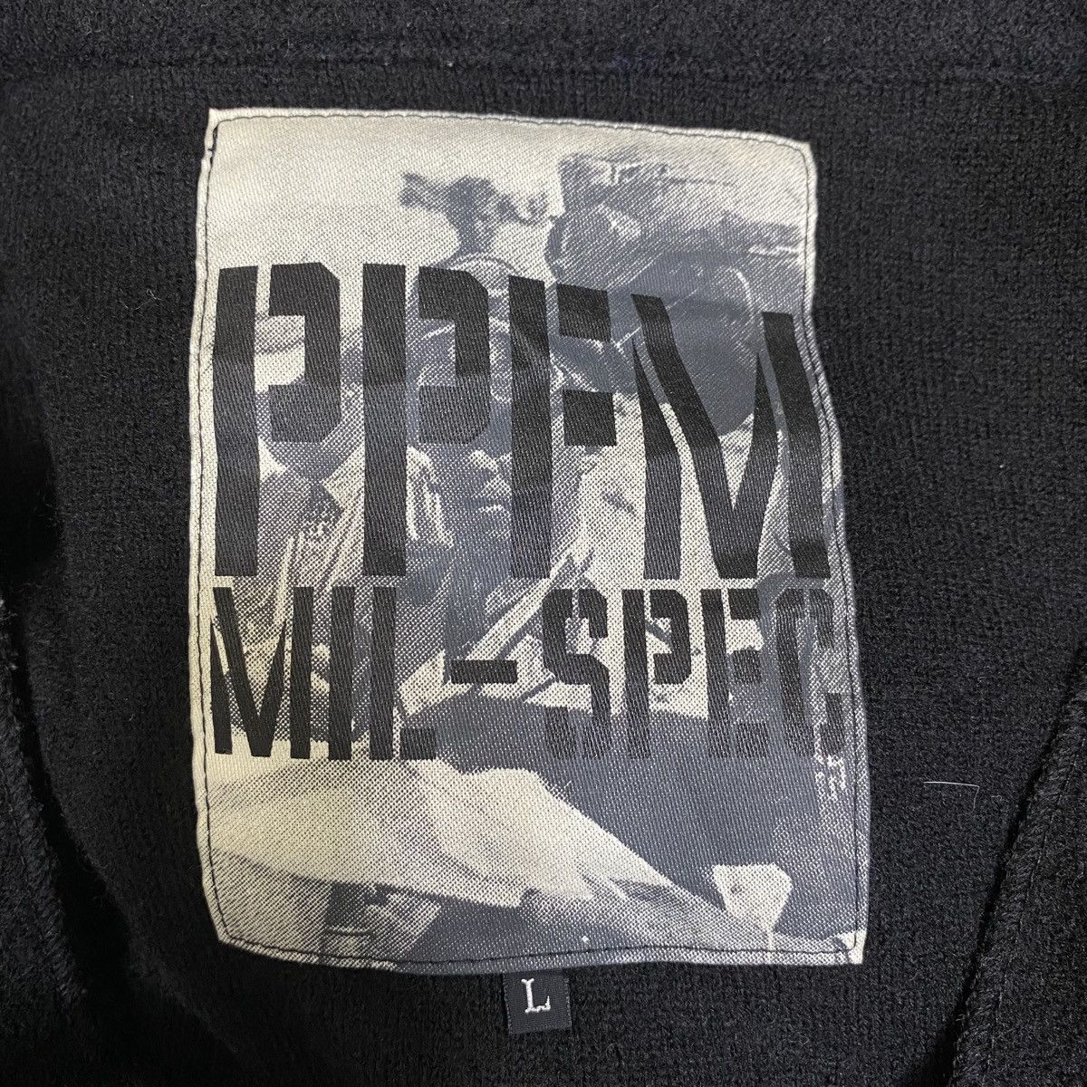 Japanese Brand × PPFM PPFM WORKWEAR MILITARY ARMY DESIGN WOOL SWEATER JACKET Size US S / EU 44-46 / 1 - 7 Thumbnail
