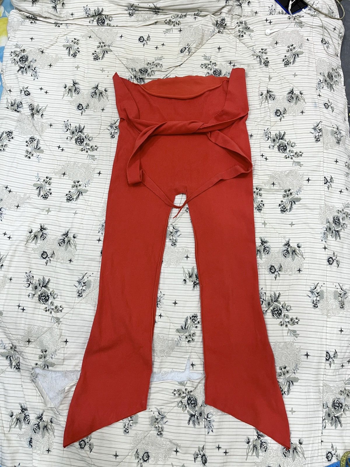 Issey Miyake (Xxx). ISSEY MIYAKE A-POC WRAP WAIST ELASTIC PANTS Size 25" / US 0 / IT 36 - 3 Thumbnail